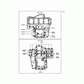 Схема вузла: Болти картера двигуна для Kawasaki ZX1000 Ninja 1000 ABS