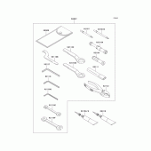 Схема вузла: Owners tools для Kawasaki ER650 ER-6N ABS