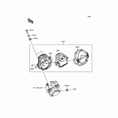 Схема вузла: Meter(s) для Kawasaki EN650 Vulcan S ABS SE