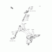 Схема узла: Рама для Kawasaki ZR750 Z750R