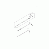 Схема вузла: Кабелі для Kawasaki EX250 Ninja 250