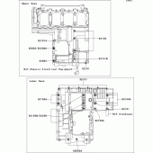 Схема узла: Болты картера двигателя для Kawasaki ZR1200 ZRX1200