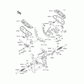 Схема вузла: Підніжки для Kawasaki VN2000 Vulcan 2000