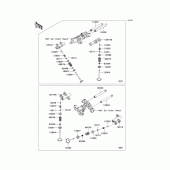 Схема узла: Клапан(ы) для Kawasaki VN1700 VN1700 Classic ABS