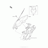 Схема узла: Аксессуары для Kawasaki KLX140 KLX140L