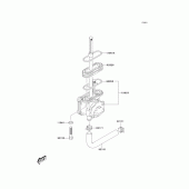 Схема вузла: Fuel filter для Kawasaki KLX400 KLX400SR