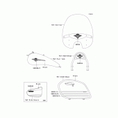Схема вузла: Decals(balck)(d8f) для Kawasaki VN1600 Vulcan 1600 Nomad