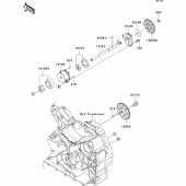 Схема узла: Масляный насос для Kawasaki VN1700 VN1700 Classic ABS