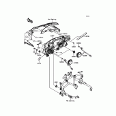 Схема вузла: Headlight(s) для Kawasaki EX650 Ninja 650 ABS