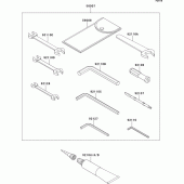 Схема узла: Owner`s tools для Kawasaki ZR1000 Z1000