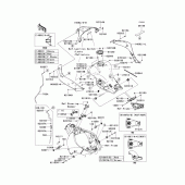 Схема вузла: Паливний бак(1/3)(kbf-kdf) для Kawasaki ZX1000 Ninja ZX-10R ABS