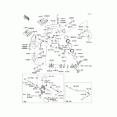 Схема вузла: Air duct(1/2) для Kawasaki ZX900 Ninja ZX-9R