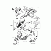 Схема вузла: Фара (Головне світло) для Kawasaki BR125 Z125 Pro