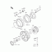 Схема вузла: Зчеплення для Kawasaki ZX1200 Ninja ZX-12R