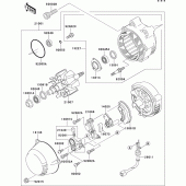 Схема вузла: Генератор для Kawasaki ZX1100 GPZ1100