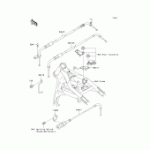 Схема узла: Тросики для Kawasaki VN1500 Vulcan 1500 Classic FI