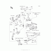 Схема вузла: Аксесуари (Centerstand) для Kawasaki ZX1400 Ninja ZX-14R ABS