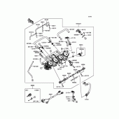 Схема вузла: Throttle для Kawasaki ZX1000 Ninja ZX-10R ABS