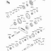 Схема вузла: Balancer для Kawasaki ZG1000 1000GTR