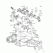 Схема вузла: Електроустаткування для Kawasaki ZR250 Balius-II