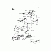 Схема вузла: Side Covers для Kawasaki ZX636 Ninja ZX-6R ABS KRT Edition