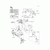 Схема вузла: Fuel tank(1/2) для Kawasaki VN2000 Vulcan 2000 Classic LT