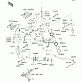Схема вузла: Air duct для Kawasaki ZX900 Ninja ZX-9R
