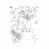 Схема вузла: Картер двигуна для Kawasaki VN2000 Vulcan 2000 Limited
