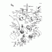 Схема вузла: Air cleaner(1/2) для Kawasaki VN1500 VN-15