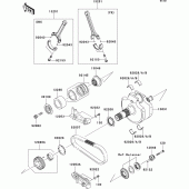Схема узла: Коленчатый вал для Kawasaki VN2000 VN2000 Classic