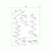 Схема вузла: Owners tools для Kawasaki EJ650 W650