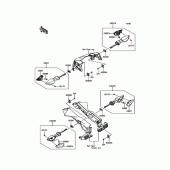 Схема узла: Поворотники для Kawasaki ER650 Z650 ABS