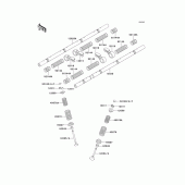 Схема вузла: Клапан для Kawasaki ZX750 Ninja ZX-7R