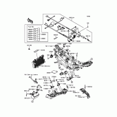 Схема вузла: Електроустаткування для Kawasaki BR250 Z250SL