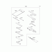 Схема вузла: Owners tools для Kawasaki ZX900 Ninja ZX-9R