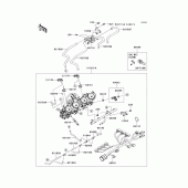 Схема вузла: Throttle для Kawasaki ZX1400 ZZR1400 ABS