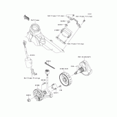 Схема узла: Генератор для Kawasaki KX450 KX450F