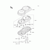 Схема вузла: Meter(s) для Kawasaki ZX900 Ninja ZX-9R