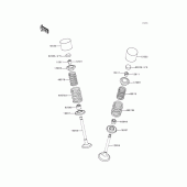 Схема вузла: Клапан для Kawasaki ZR750 ZR-7