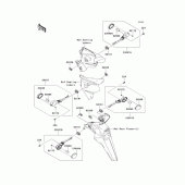 Схема вузла: Поворотники для Kawasaki EX250 Ninja 250R