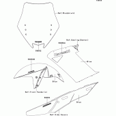 Схема вузла: Decals(blue)(a9f) для Kawasaki ZG1400 1400GTR ABS