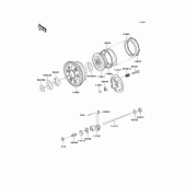 Схема вузла: Зчеплення для Kawasaki KZ1000 Police