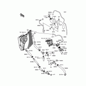 Схема вузла: Water Pipe для Kawasaki ZX1000 Ninja ZX-10R