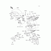 Схема узла: Крыло для Kawasaki ZX600 Ninja ZX-6RR
