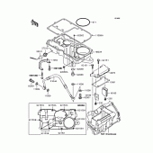 Схема узла: Масляный поддон для Kawasaki ZR1200 ZRX1200S