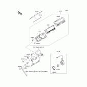Схема вузла: Meter(s) для Kawasaki KLX250 KLX250S