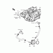 Схема вузла: Олійний охолоджувач для Kawasaki ZX1000 Ninja ZX-10R ABS