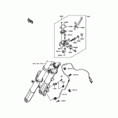 Схема вузла: Передній гальмівний циліндр Kawasaki KLE250 Versys-X 250 ABS