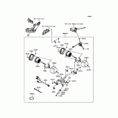Схема вузла: Аксесуари(Sub Lamp) для Kawasaki EN650 Vulcan S
