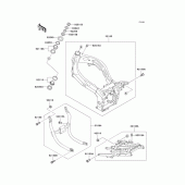 Схема узла: Рама для Kawasaki ZX900 Ninja ZX-9R